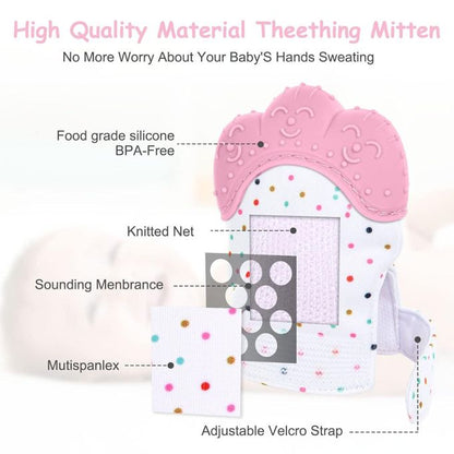 Baby Silicone Teething Glove