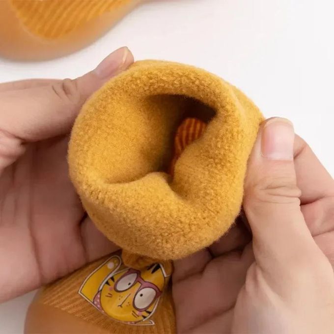 Non-Slip Baby/Toddler Sock Shoes with Soft Rubber Soles