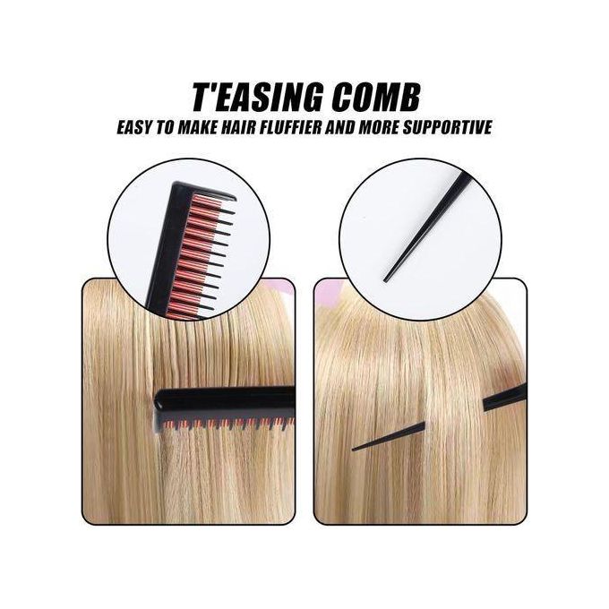 2200W Blow Dry Hair Dryer – Professional Fast Heating Hot & Cold Hair Comb Set
