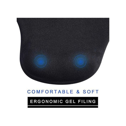 Mouse Mat with PC Wrist Rest Support