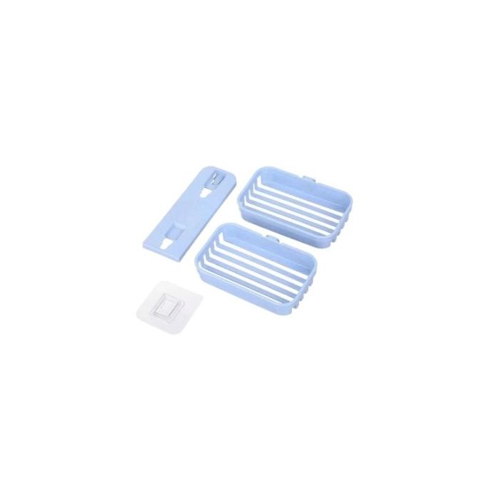 Strong Suction Cup Double Layer Soap Dish – Soap Drain Rack