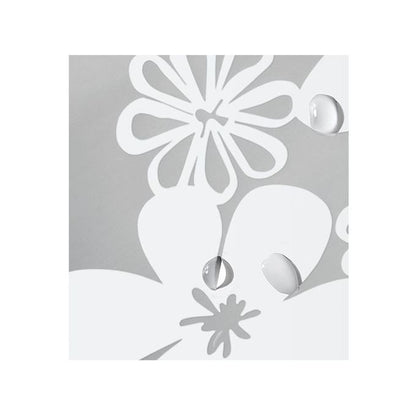 PEVA Waterproof Floral Shower Curtain – 180×200cm