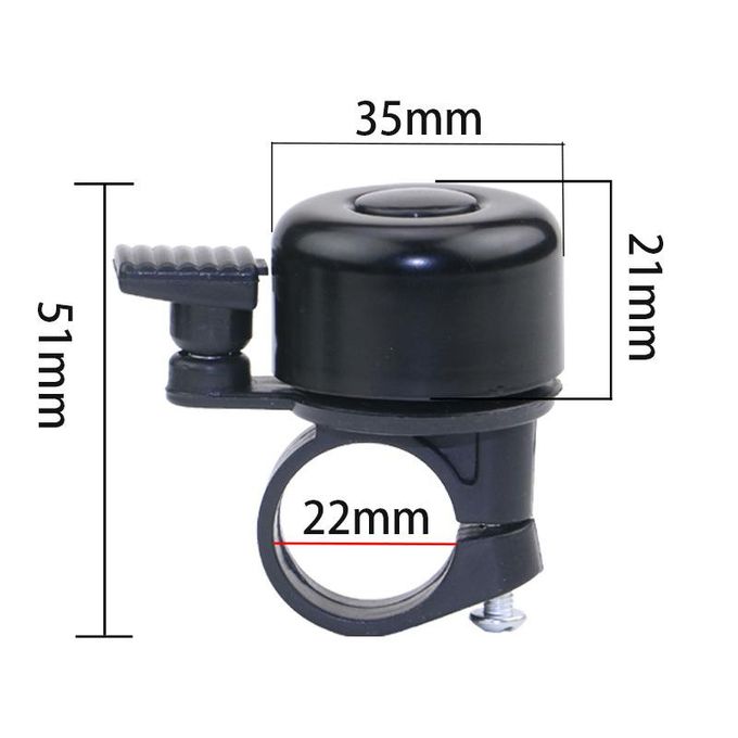 Metallic Loud Bike Bell Bicycle Ring Cycling Mini Safety