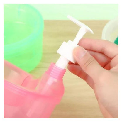 2 in 1 Transparent Visible Leakproof Kitchen Press-Type Dishwasher Pump Dispenser