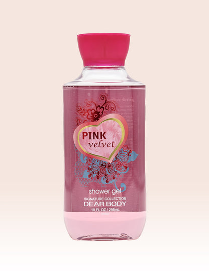 Dear Body Pink Velvet Shower Gel Comforting Body Wash.