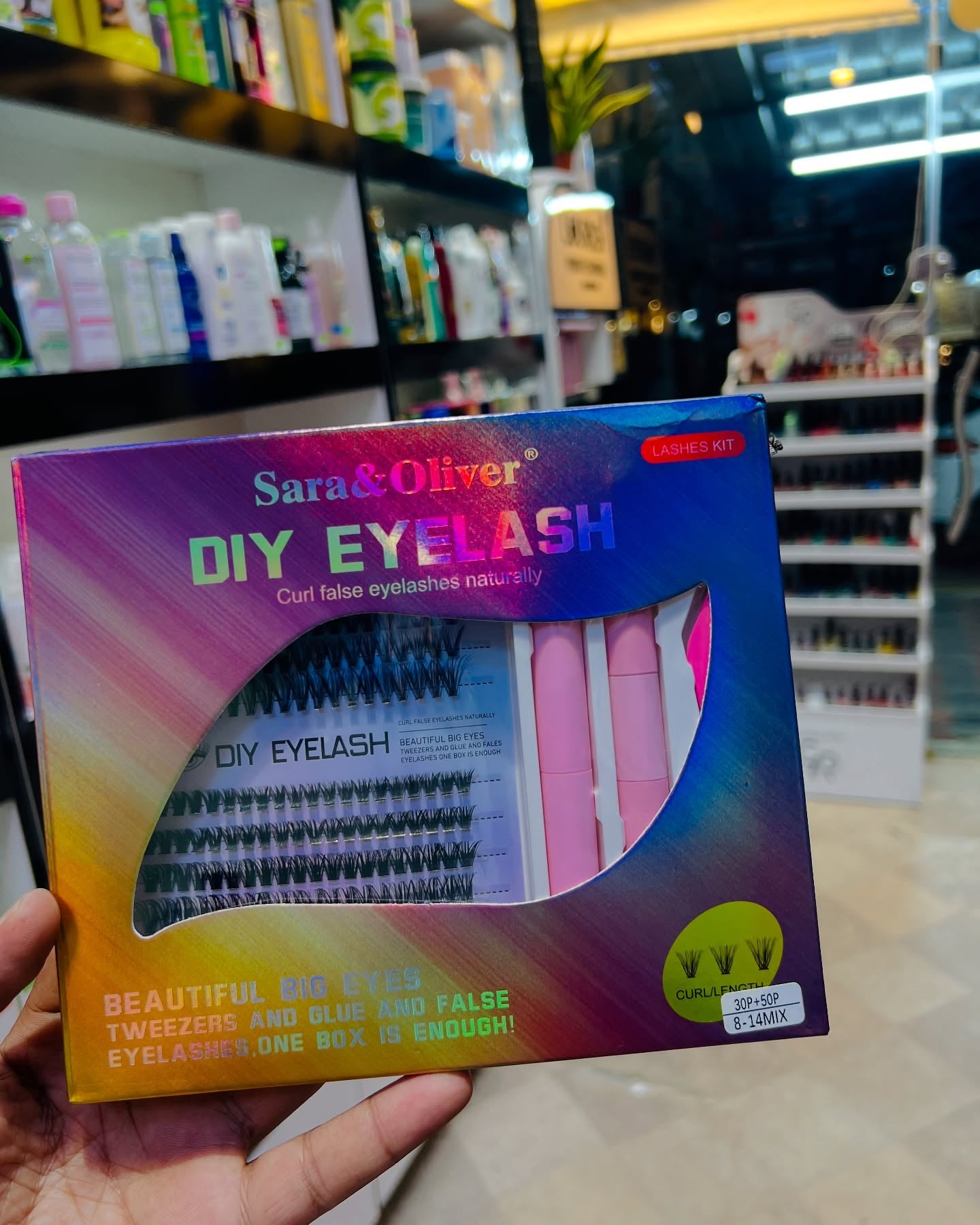 Sara & Oliver DIY Eyelash Set
