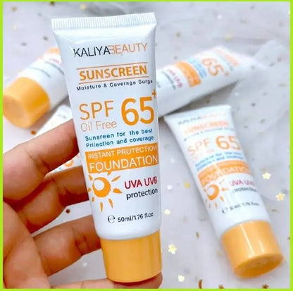 KaliyaBeauty Sunscreen Moisturizing Lotion SPF 65