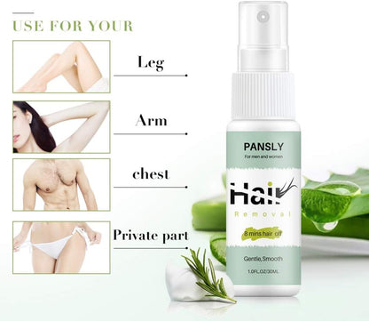 Pansly Hair Remover and Growth Inhibitor Facial Removal Spray