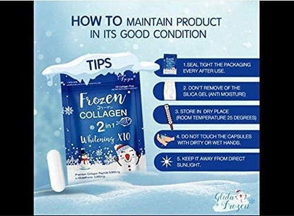 Frozen Collagen 2-in-1 FrozenCollagen Whitening Capsules