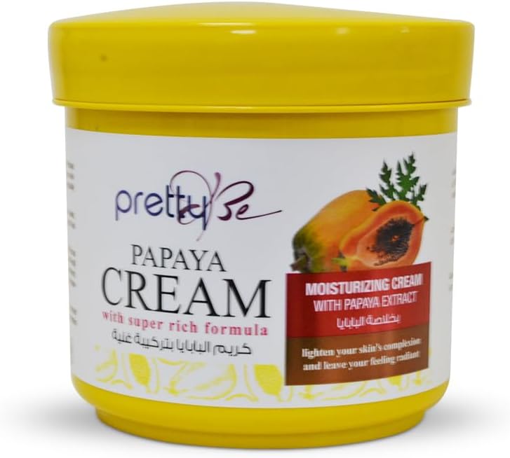 Pretty Be Face and Body Moisturizing Cream with Papaya Extract