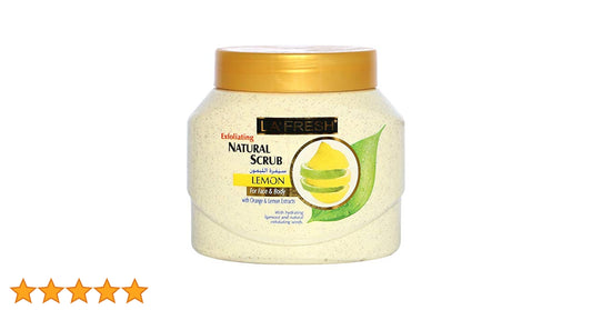 La Fresh Lemon Face Scrub (500ml)