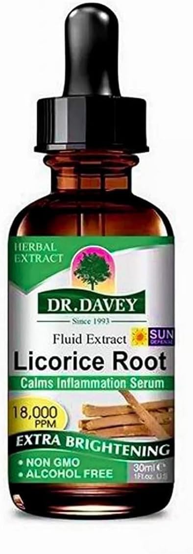 Dr. Davey Licorice Root Serum – 100% Original Pure Natural Root Extract (30ml)