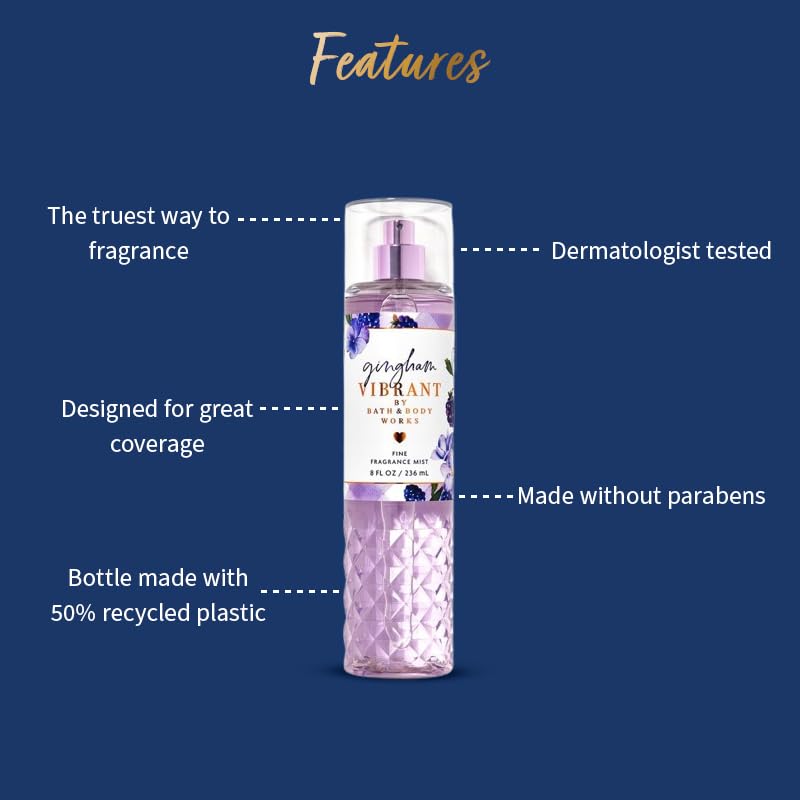 Bath & Body Works Gingham Vibrant Fine Fragrance Mist 236 ml