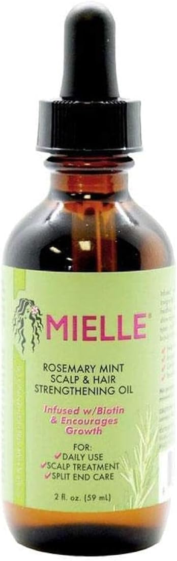 Mielle Rosemary Mint Scalp Hair Strengthening Oil Nourishes And Strengthens Scalp Repair Split Ends Hair Essential Oil