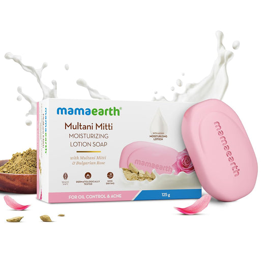 Mamaearth Multani Mitti Moisturizing Lotion Soap