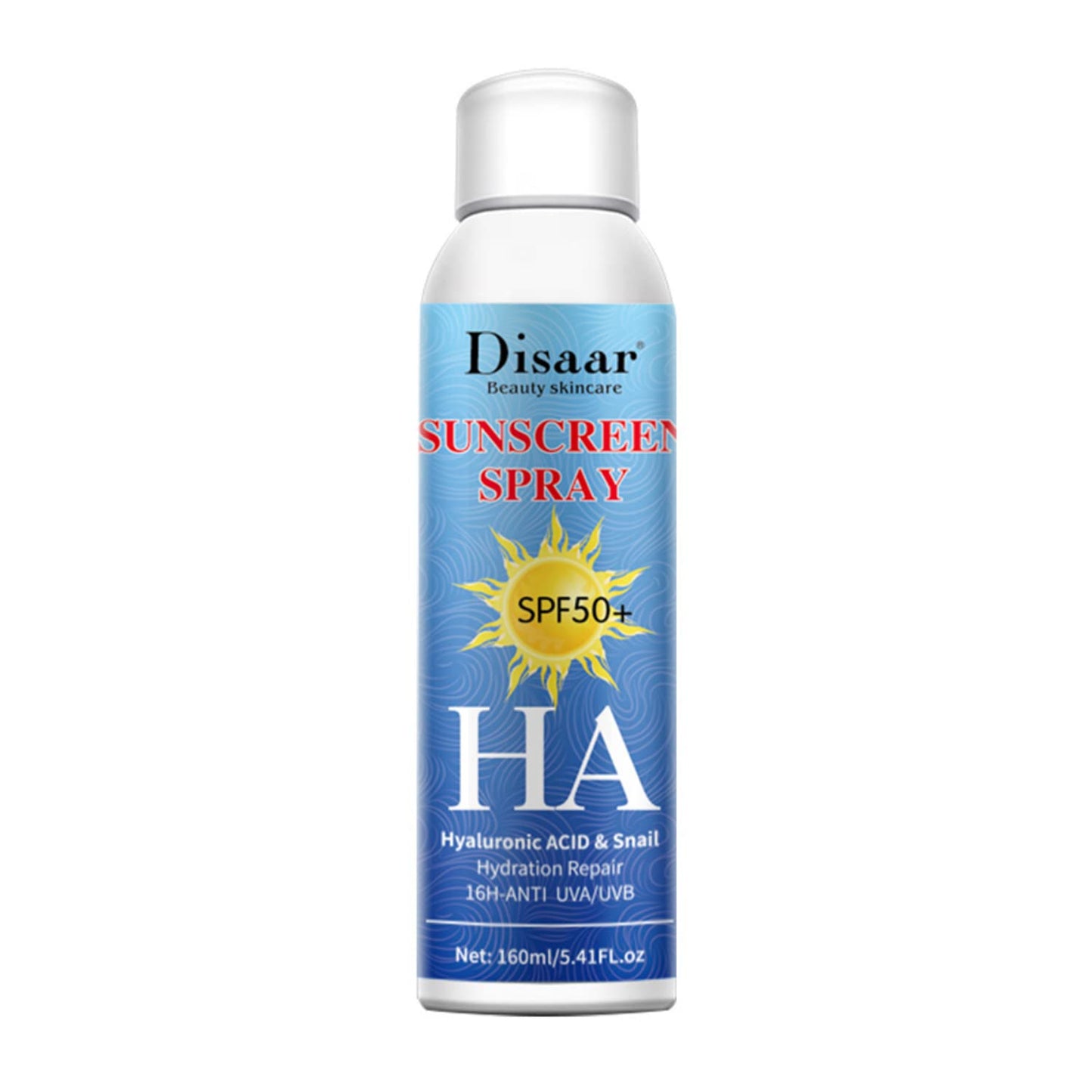 Disaar Sunscreen Spray Spf50+ HA - 160ml