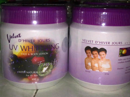 Velvet D'Hiver Jours UV Whitening Fruity Face & Body Lotion
