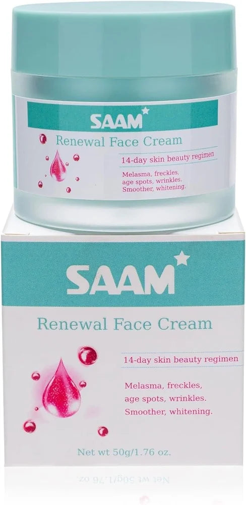 🔥ORIGINAL Saam Renewal Face Cream with QR CODE , BUY 1 GET 1 EXTRA FREE 🔥