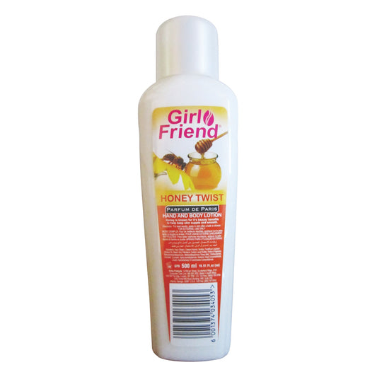 Girlfriend Honey Twist Hand & body Lotion 500ml