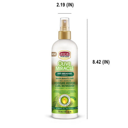 African Pride Olive Miracle Moisture Refresher Spray