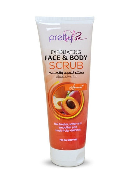 Pretty Be Exfoliating Face & Body Scrub with Papaya Extracts for All Skin Types 240ml