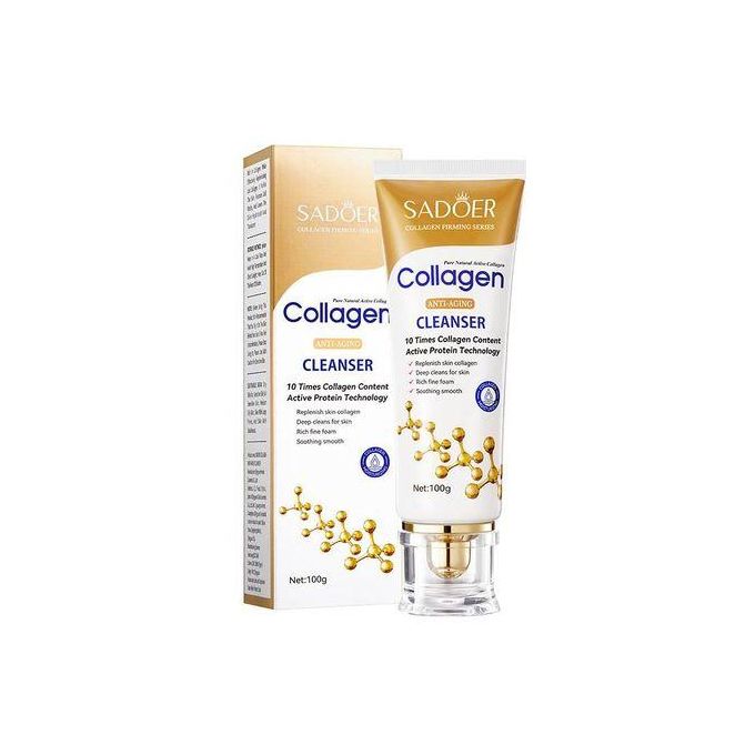 SADOER Collagen Anti‑Aging Face Cleanser – 100 g