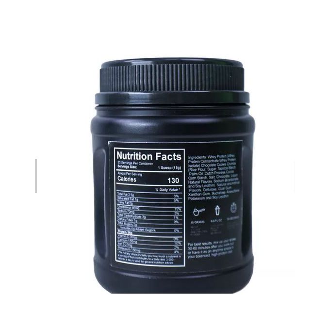 Line One 100% Whey Protein Mass Gainer Double Chocolate 500g - Fast Muscle Growth