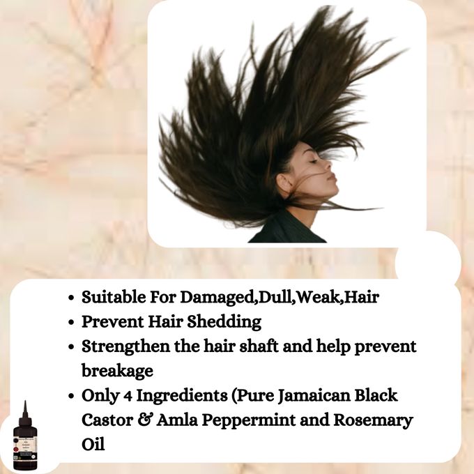 Mekis Jamaican Black Castor + Amla + Rosemary + Peppermint Oil