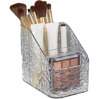 Clear Makeup Brush Holder, Transparent Makeup Storage Box