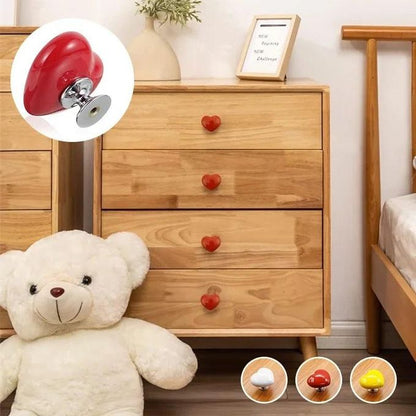 Funny Broken Heart-Shaped Toilet Tank Button