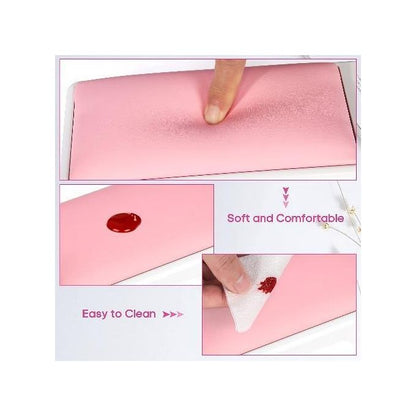 2-IN-1 Nail Arm Rest Hand Pillow Cushion UV LED Nail Lamp