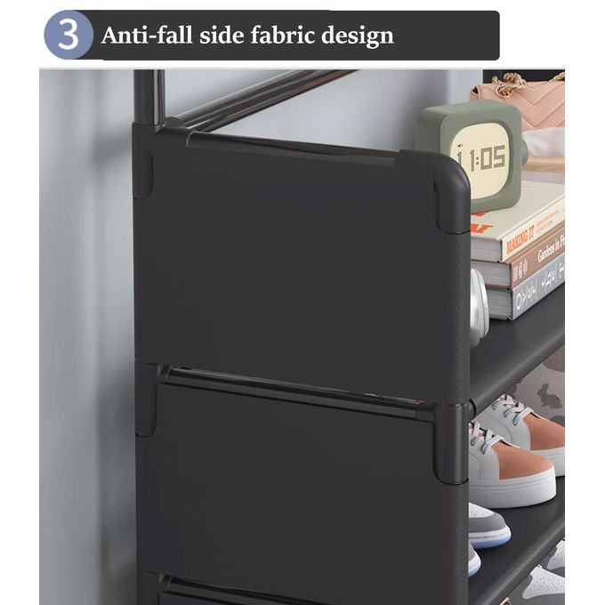 CYFAZA 5-Tier Metal Shoe & Hat Rack