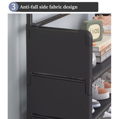 CYFAZA 5-Tier Metal Shoe & Hat Rack