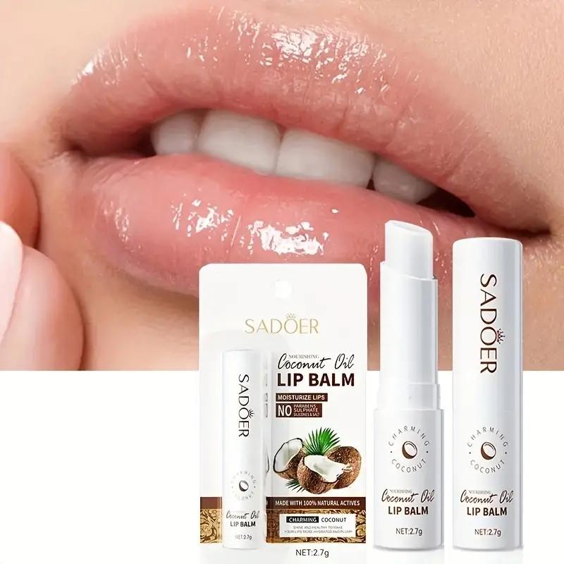 SADOER Coconut Oil Lip Balm