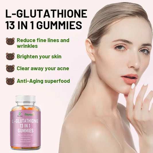 DAYNEE L-glutathione gummies skin whitening vitamins natural gummy Daily nutritional supplements Custom