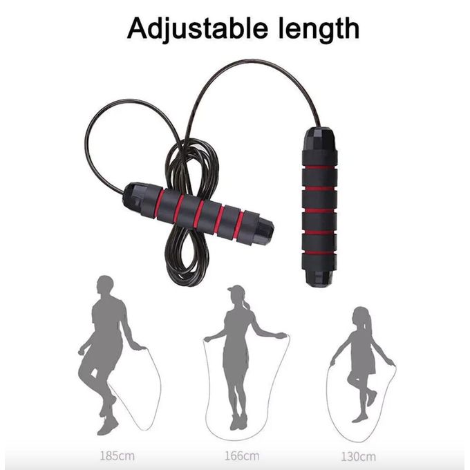 Wire Skipping Rope – Fat Burning Fitness Jump Rope