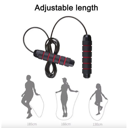 Wire Skipping Rope – Fat Burning Fitness Jump Rope