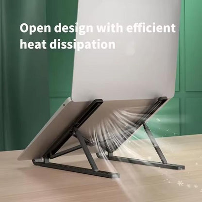 Ten-Level Adjustable Foldable Laptop Stand