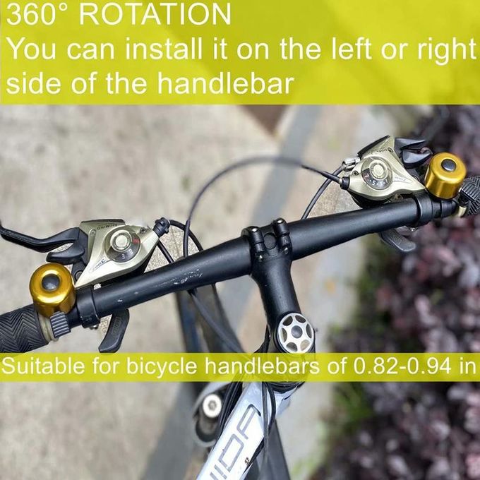 Metallic Loud Bike Bell Bicycle Ring Cycling Mini Safety