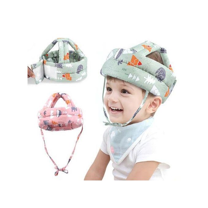 Unisex Cotton Infant Toddler Safety Helmet Head Protector