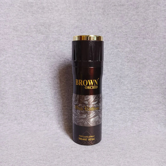 Fragrance World Brown Orchid Oud Edition Perfumed Body Spray