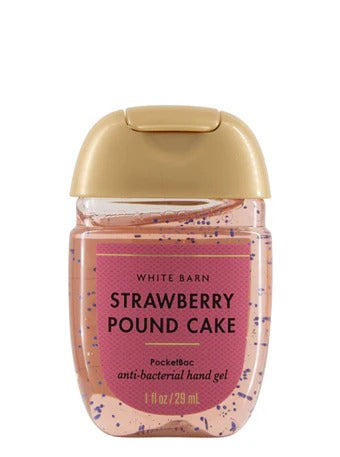 Bath & Body Works PocketBac Strawberry Pound Cake Hand Gel