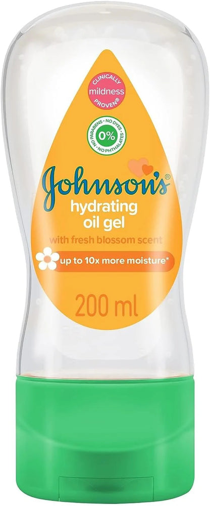 Johnson’s Baby Oil Gel with Fresh Blossom Scent – 200ml