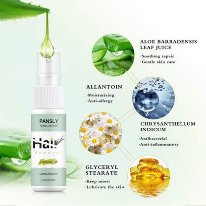 Pansly Hair Remover and Growth Inhibitor Facial Removal Spray