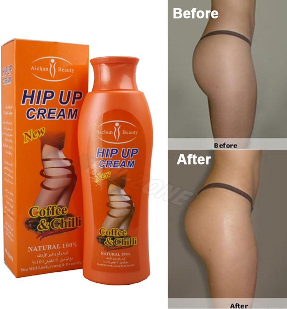 Aichun Buttocks Enhancement Coffee & Chilli Hip Up Cream – 200 ml