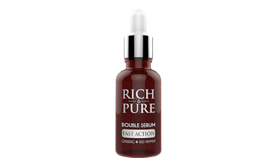 Rich & Pure Double Serum – Fast Action | Ginseng + Red Pepper