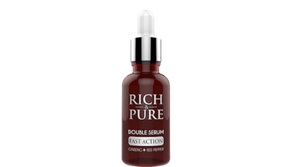 Rich & Pure Double Serum – Fast Action | Ginseng + Red Pepper
