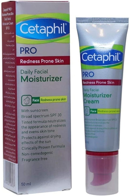 Cetaphil PRO Redness Prone Skin Daily Facial Moisturizer SPF 30 (50ml)
