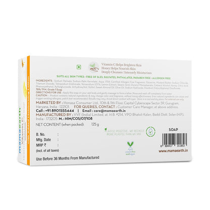 Mamaearth Vitamin C Moisturizing Lotion Soap