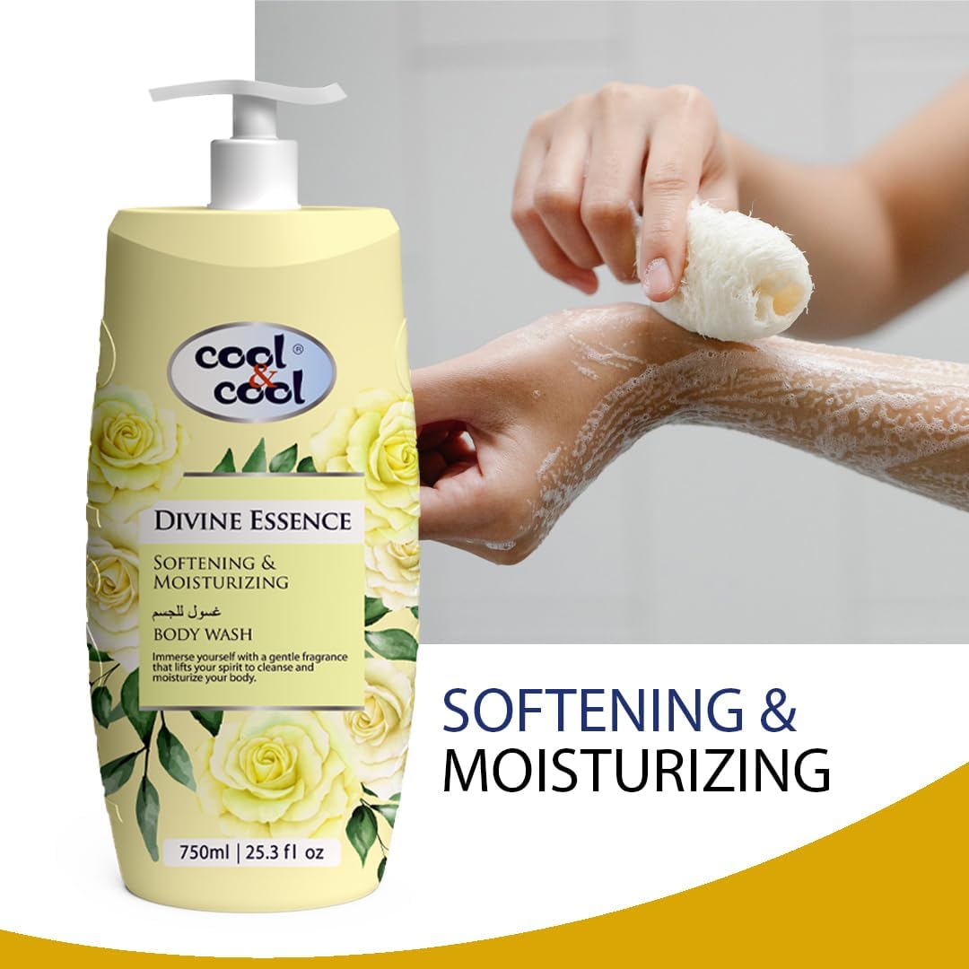 Cool & Cool Divine Essence Body Wash 750 Ml